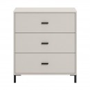 ΣΥΡΤΑΡΙΕΡΑ SALONA 80 3F CASHMERE ΧΡΩΜΑ 80x40x90εκ