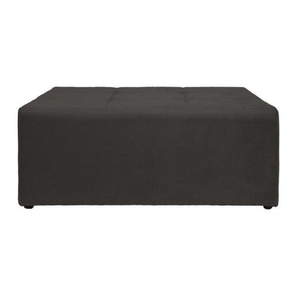ΤΑΜΠΟΥΡΕ Fylliana NEW OTTOMAN ΓΚΡΙ 100x50x40εκ