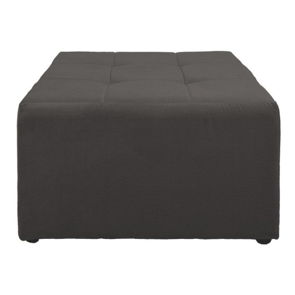 ΤΑΜΠΟΥΡΕ Fylliana NEW OTTOMAN ΓΚΡΙ 70x70x40εκ