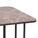 ΤΡΑΠΕΖΑΚΙ ΣΑΛΟΝΙΟΥ Fylliana Diamond GREY MARBLE 115x68x45εκ