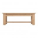 ΤΡΑΠΕΖΑΚΙ ΣΑΛΟΝΙΟΥ JERSEY ARTISAN OAK 124x60x45εκ