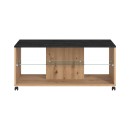 ΤΡΑΠΕΖΑΚΙ ΣΑΛΟΝΙΟΥ NORTE ARTISAN OAK-CARBON 101x60x45εκ