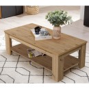ΤΡΑΠΕΖΑΚΙ ΣΑΛΟΝΙΟΥ Oscar KS ARTISAN OAK 120x60x41εκ