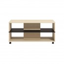 ΤΡΑΠΕΖΑΚΙ ΣΑΛΟΝΙΟΥ SAVIO LIGHT PORT OAK/BLACK OAK 101x55x48εκ