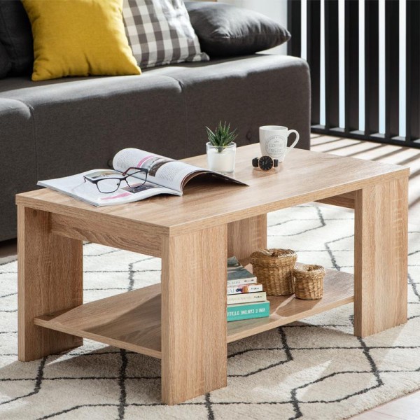 ΤΡΑΠΕΖΑΚΙ ΣΑΛΟΝΙΟΥ UNION SONOMA OAK 90x50x41εκ