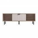 ΤΡΑΠΕΖΑΚΙ ΣΑΛΟΝΙΟΥ VANDEA GREY OAK-CASHMERE 121x55x42εκ