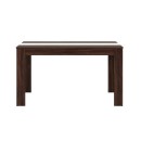 ΤΡΑΠΕΖΙ DOMUS DARK SONOMA/SONOMA 135x80.5x74.5εκ