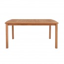 ΤΡΑΠΕΖΙ ΚΗΠΟΥ Fylliana Bali ΜΑΣΙΦ ΞΥΛΟ ΤΕΑΚ ΦΥΣΙΚΟ ΧΡΩΜΑ 140x80x75εκ