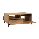 ΤΡΑΠΕΖΙ ΣΑΛΟΝΙΟΥ Fylliana Alicante NATURAL CANELLA OAK ΧΡΩΜΑ 100x64x45εκ
