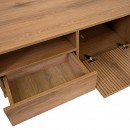 ΤΡΑΠΕΖΙ ΣΑΛΟΝΙΟΥ Fylliana Alicante NATURAL CANELLA OAK ΧΡΩΜΑ 100x64x45εκ