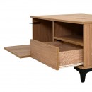 ΤΡΑΠΕΖΙ ΣΑΛΟΝΙΟΥ Fylliana Alicante NATURAL CANELLA OAK ΧΡΩΜΑ 100x64x45εκ