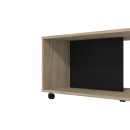 ΤΡΑΠΕΖΙ ΣΑΛΟΝΙΟΥ PICO GREY OAK-ΜΑΥΡΟ 92x50x41εκ