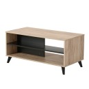 ΤΡΑΠΕΖΙ ΣΑΛΟΝΙΟΥ UMBRIA KS GREY OAK-ΜΑΥΡΟ 101x50x47εκ m.b.r