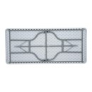 ΤΡΑΠΕΖΙ ΣΥΝΕΔΡΙΟΥ-CATERING Fylliana ΛΕΥΚΟ 183x75x74 ΠΤΥΣΣΟΜΕΝΟ