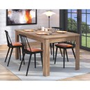 ΤΡΑΠΕΖΙ ΤΡΑΠΕΖΑΡΙΑΣ ΑΝΟΙΓΟΜΕΝΟ JERSEY FLAGSTAFF OAK 160(200)x91,5x76,5εκ