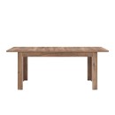ΤΡΑΠΕΖΙ ΤΡΑΠΕΖΑΡΙΑΣ ΑΝΟΙΓΟΜΕΝΟ JERSEY FLAGSTAFF OAK 160(200)x91,5x76,5εκ