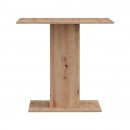 ΤΡΑΠΕΖΙ ΤΡΑΠΕΖΑΡΙΑΣ CAPUA ARTISAN OAK ΧΡΩΜΑ 80x80x76εκ