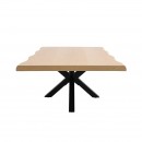 ΤΡΑΠΕΖΙ ΤΡΑΠΕΖΑΡΙΑΣ Fylliana 23C ΦΥΣΙΚΟ ΧΡΩΜΑ 160x90x75εκ