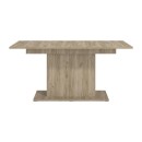 ΤΡΑΠΕΖΙ ΤΡΑΠΕΖΑΡΙΑΣ SABRINA GREY OAK ΑΝΟΙΓΟΜΕΝΟ 160(200)x91,5x76εκ