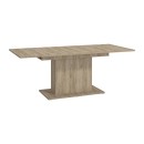 ΤΡΑΠΕΖΙ ΤΡΑΠΕΖΑΡΙΑΣ SABRINA GREY OAK ΑΝΟΙΓΟΜΕΝΟ 160(200)x91,5x76εκ