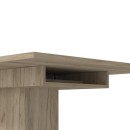 ΤΡΑΠΕΖΙ ΤΡΑΠΕΖΑΡΙΑΣ SABRINA GREY OAK ΑΝΟΙΓΟΜΕΝΟ 160(200)x91,5x76εκ
