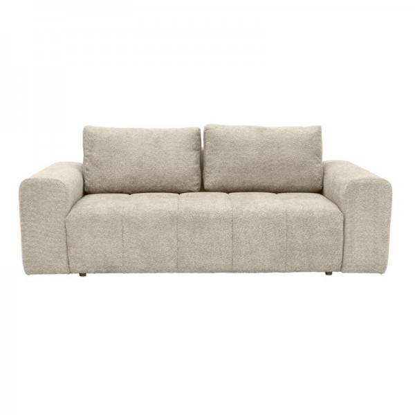 ΤΡΙΘΕΣΙΟΣ ΚΑΝΑΠΕΣ Fylliana Carmen ΚΡΕΜ ΥΦΑΣΜΑ 226x102x89εκ