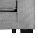 ΤΡΙΘΕΣΙΟΣ ΚΑΝΑΠΕΣ Huelva ΓΚΡΙ ΥΦΑΣΜΑ 231x93x86εκ ΤΡΙΘΕΣΙΟΣ ΚΑΝΑΠΕΣ Huelva ΓΚΡΙ ΥΦΑΣΜΑ 231x93x86εκ