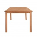 ΞΥΛΙΝΟ ΤΡΑΠΕΖΙ ΚΗΠΟΥ Fylliana Bali ΜΑΣΙΦ ΞΥΛΟ ΤΕΑΚ ΦΥΣΙΚΟ ΧΡΩΜΑ 150x90x75εκ